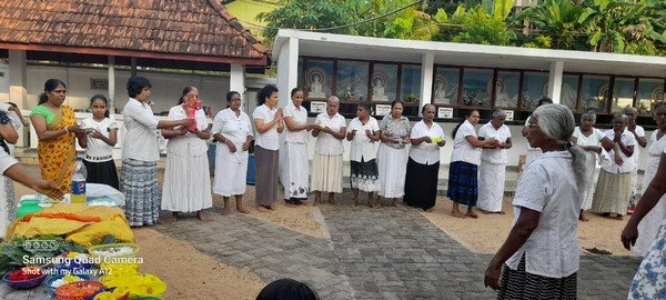 Sethpatha Bodhi Puja Pingkam for New Year at Magammana Purana Temple (2023-01-02)